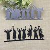 Happy Graduates Metal Cutting Dies Stencils Card Making Decorative Embossing Suit Paper Cards Stamp