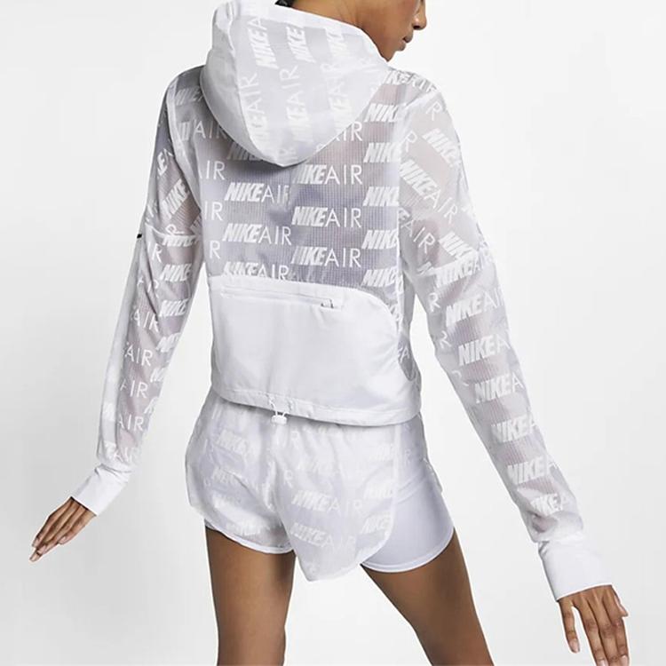 Nike Jackets Women's White Hooded Moderate Other CT7378-100