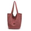 Woolen Bag Women's Large-capacity New Autumn and Winter Versatile Shoulder Shopping Bag Class Commuter Tote Bag
