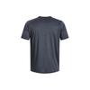 Under Armour Printed Sports Crew Neck Short Sleeve T-Shirt Men Tops Storm-Grey 1376785-044