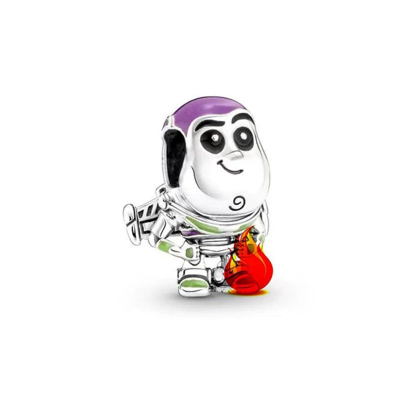 Pandora S925 Sterlingowe Srebro Klips Myszka Miki Jednorożec Boże Narodzenie Koralikowy Dodatek DIY