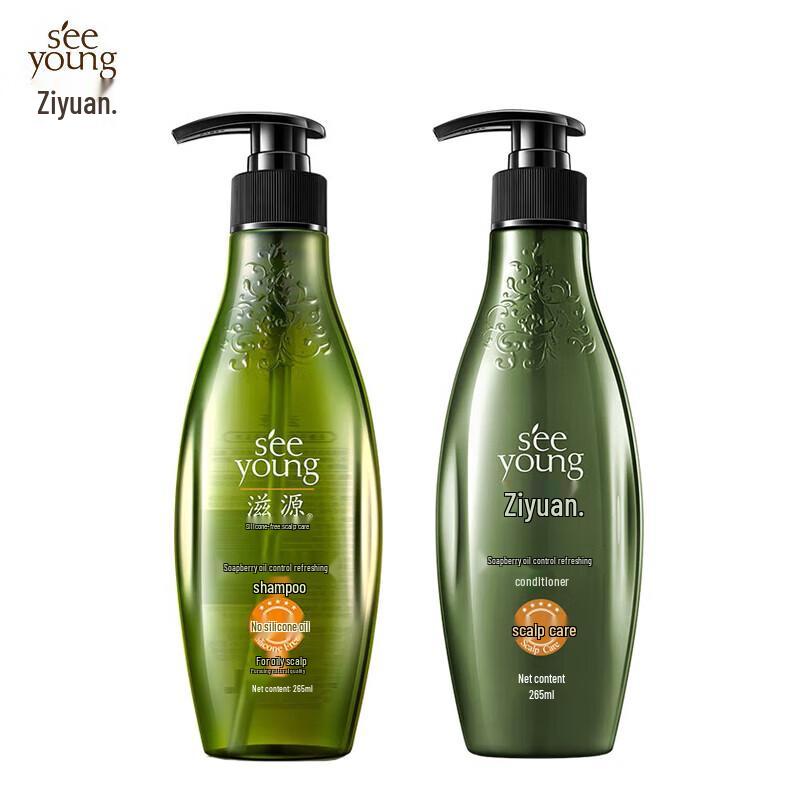 Seeyoung Soapberry Oil Control Shampoo & Conditioner Set