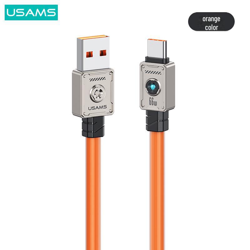 USAMS PD100W Super Fast Charging Type-C Cable for Apple 15 & Huawei