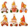 Thanksgiving Harvest Sunflower Scarecrow Plush Doll Decor
