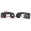Front Bumper Cover Fog Light Bezel Insert Grill Grille 4M0807682AAEFA 4M0807681AAEFA Fit Q7 2016-2019