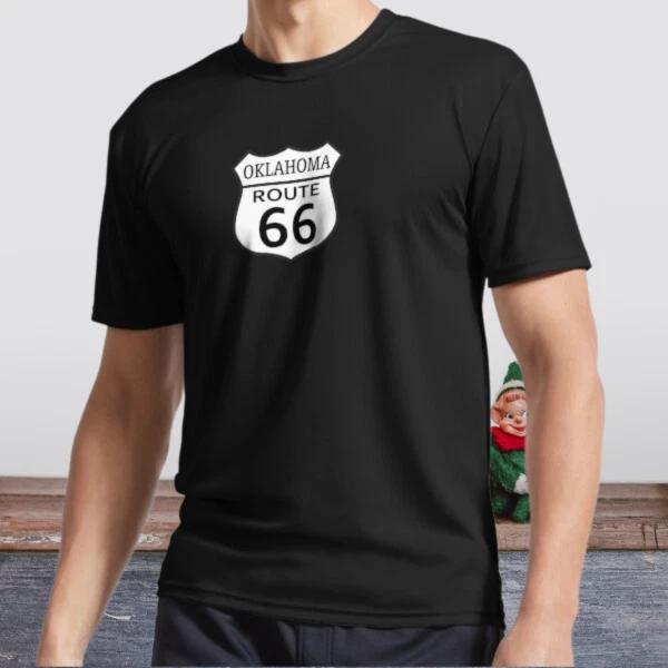 New Shirt Oklahoma Route 66 Active Logo T-Shirt Funny Size S to 5XL S