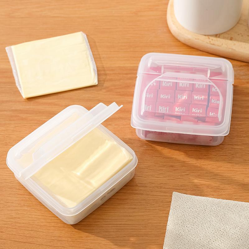 Multi-Use Fresh-Keeping Storage Box for Cheese, Fruit, Butter, and Seasonings