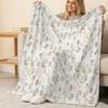 Flannel Fleece Throw Blanket - No Shedding Soft Warm Cute Blanket for Home Lounge, Cozy Holiday Decor for Christmas & Halloween