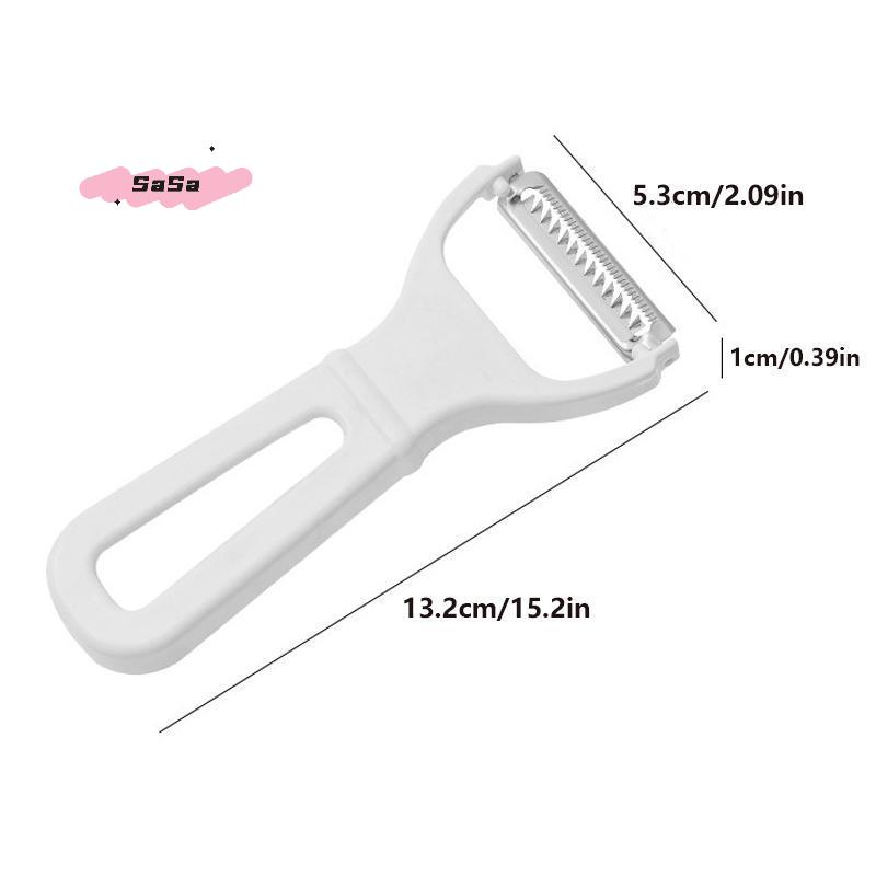 1PC Stainless Steel Manual Vegetable Grater - Carrot Potato Julienne Peeler Slicer Fruit Cutter - Home Kitchen Tool