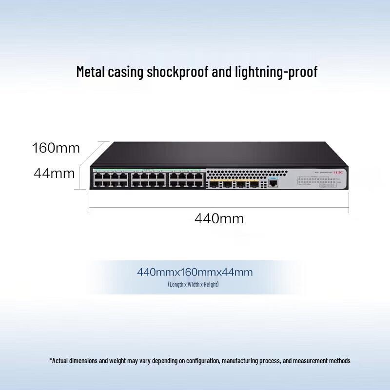 H3C S5024PV6-EI 24-Port Gigabit Managed Switch