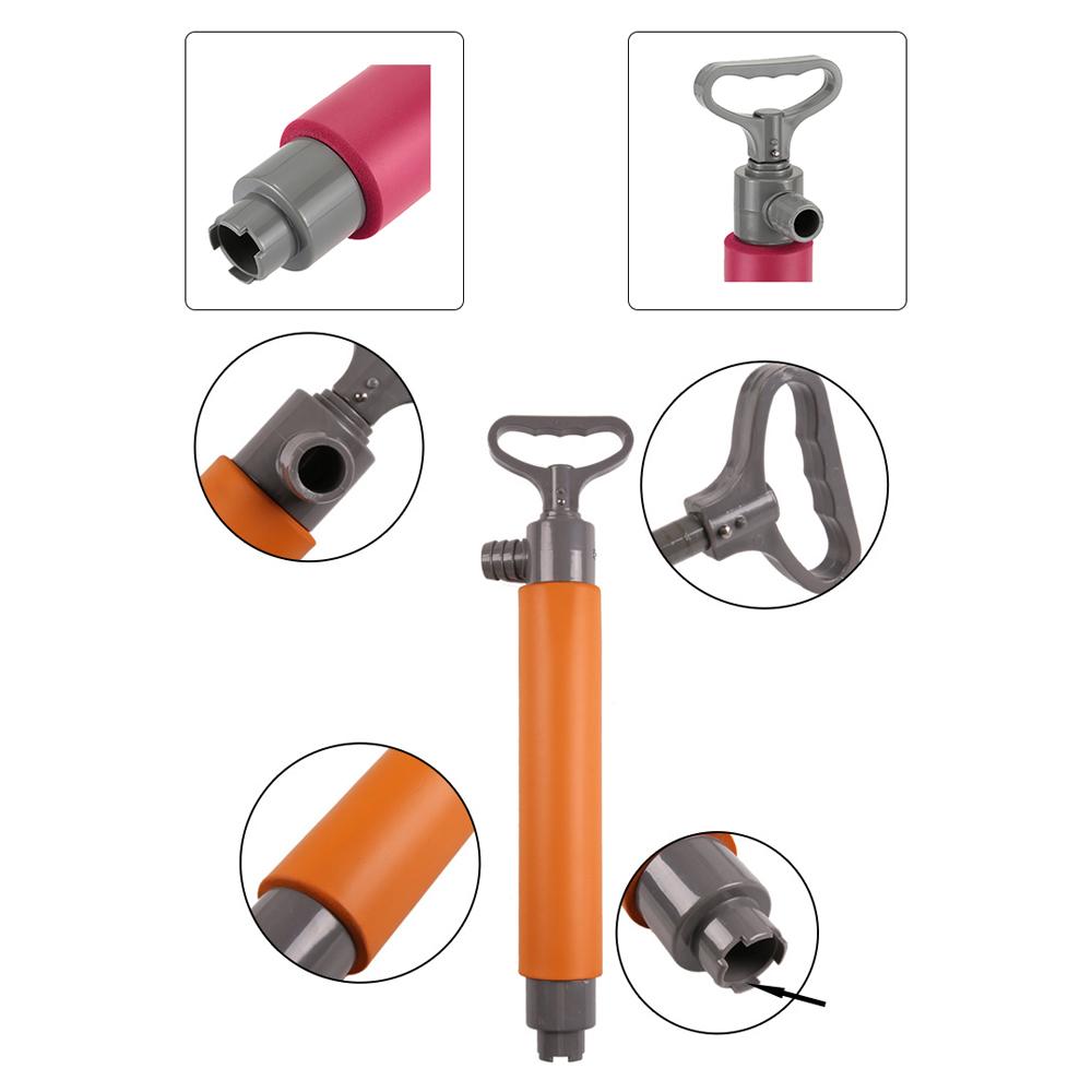 Manual Bilge Pump for Boats Kayak Canoe Portable Hand Water Pump with Extension Hose