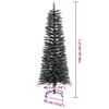 Artificial Christmas Tree with 150 LEDs and Stand Green 120 cm