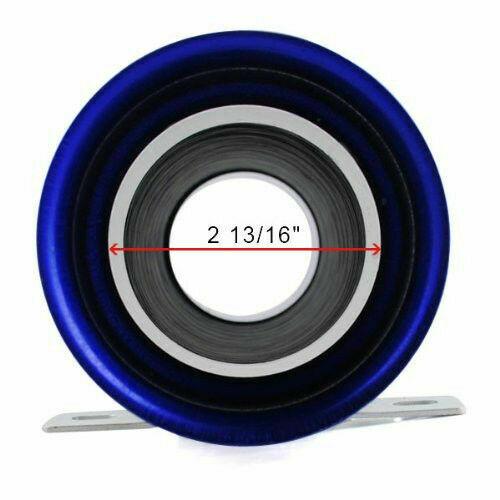 Tubo Flessibile Scalabile Regolabile da 3" per Aspirazione Aria Fredda Turbo Auto Blu