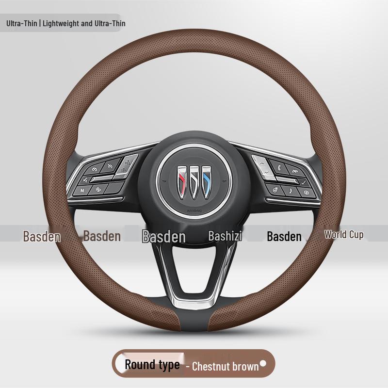 Buick LaCrosse, Regal, Encore, Excelle GT, Verano, GL6, GL8 Steering Wheel Cover.
