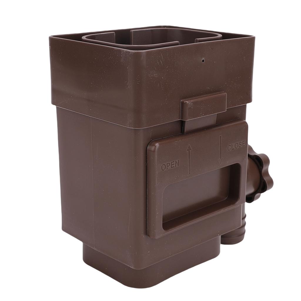 Downspout Filter Weather Proof Space Saving Gutter Downspout Leaf Filter Adapter for 3in 4in