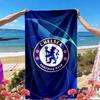 football club.C Print Beach Towel, Versatile Lightweight Absorbent Beach Towel for Pool Surf Yoga Bathroom, Perfect Birthday Holiday Gift