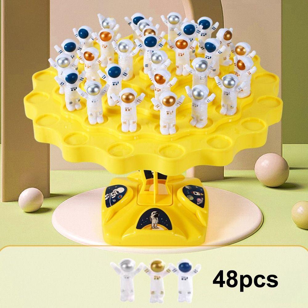 Stackable Astronaut Frog Balancing Toy Parent-Child Interaction Educational Game  For Kids