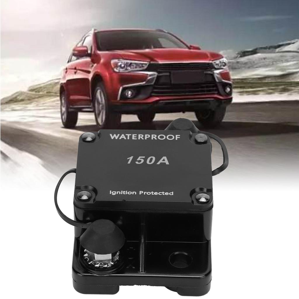 Leistungsschalter Selbstrückstellender Sicherungshalter Wasserdicht Automatischer Schalter DC12?24V HT?608150A