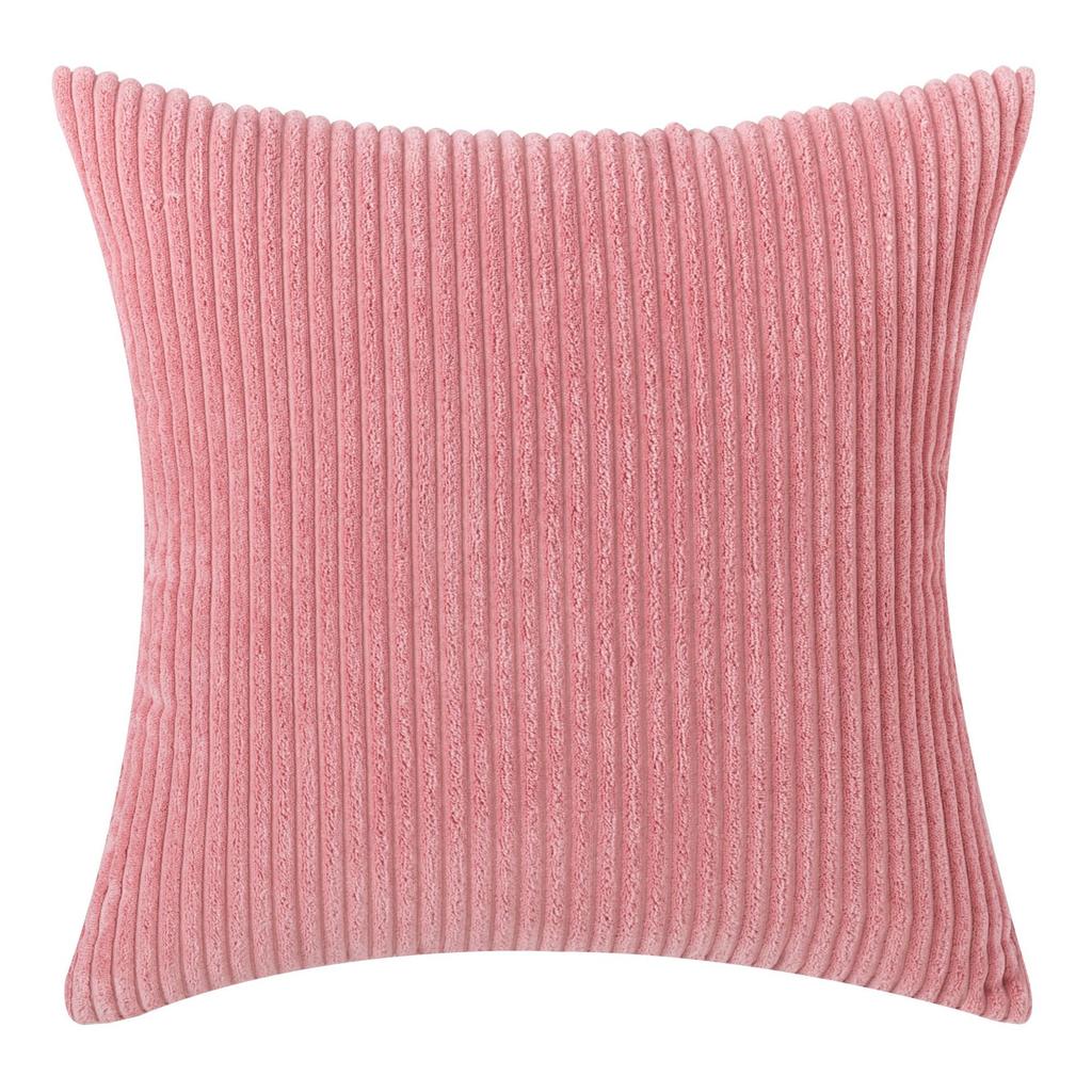 Oreiller en velours côtelé épi de blé Style Ins Coussin de canapé de salon Housse d'oreiller américaine Coussin de chevet