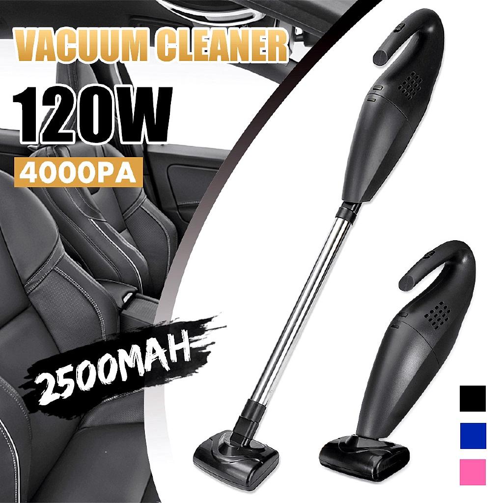 120W El Tipi Kablosuz Elektrikli Süpürge Ev Araba Islak Kuru Çift Kullanım Yüksek Güçlü Temizleme Makinesi Alet Uzatma Borusu Yeni