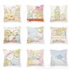 Cartoon Cartoon Corner Creature Pillow Cute Ins Animal Pillow Case Office Waist Rest Premium Durable Quality Useful