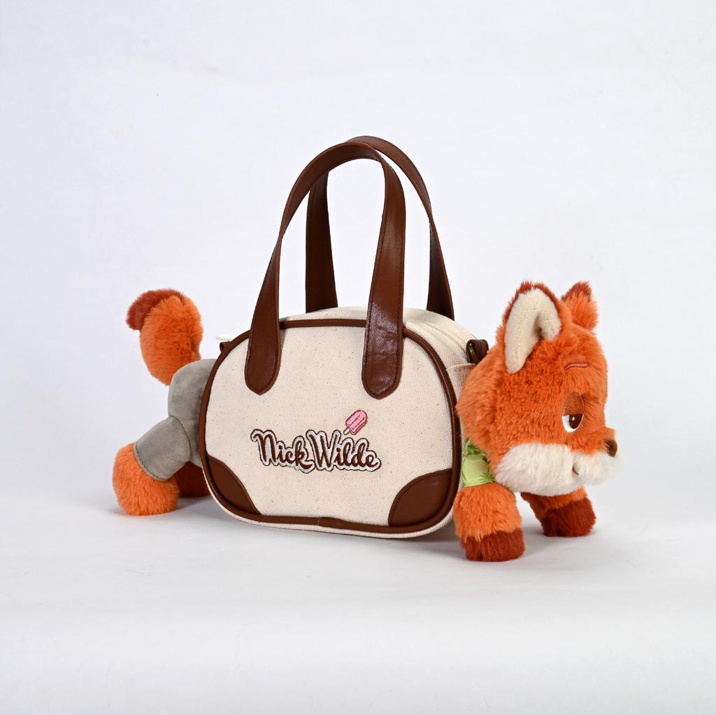Zootopia Nick Wilde Plüschtier Handtasche - Niedlich und Großes Fassungsvermögen 0173 KTB
