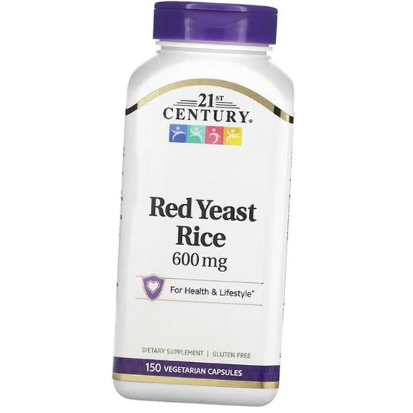 

Красный дрожжевой рис, Red Yeast Rice 600, 21st Century 150вегкапс (71440026) 150vcaps