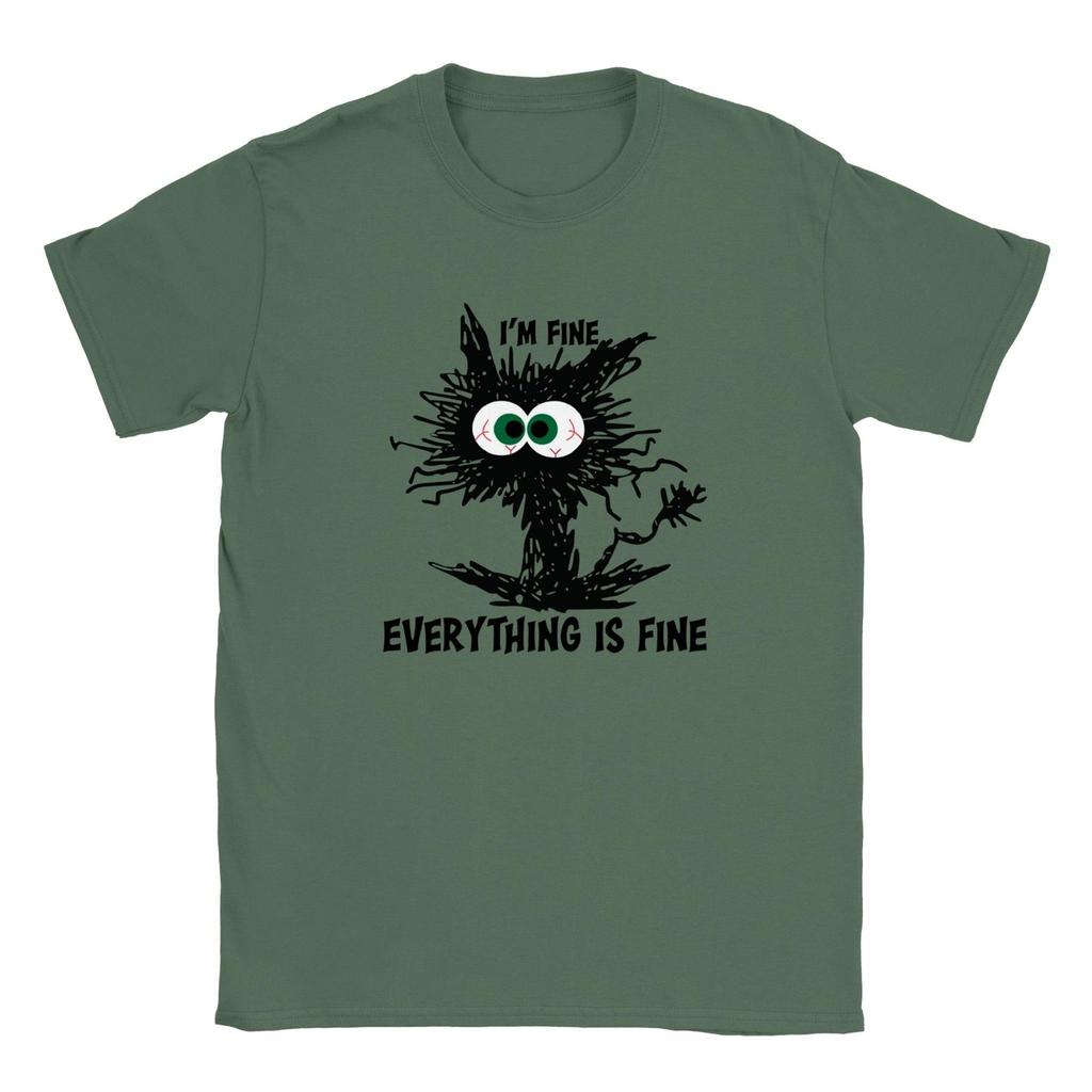 I m Fine Everything is Fine Classic Unisex Crewneck T shirt