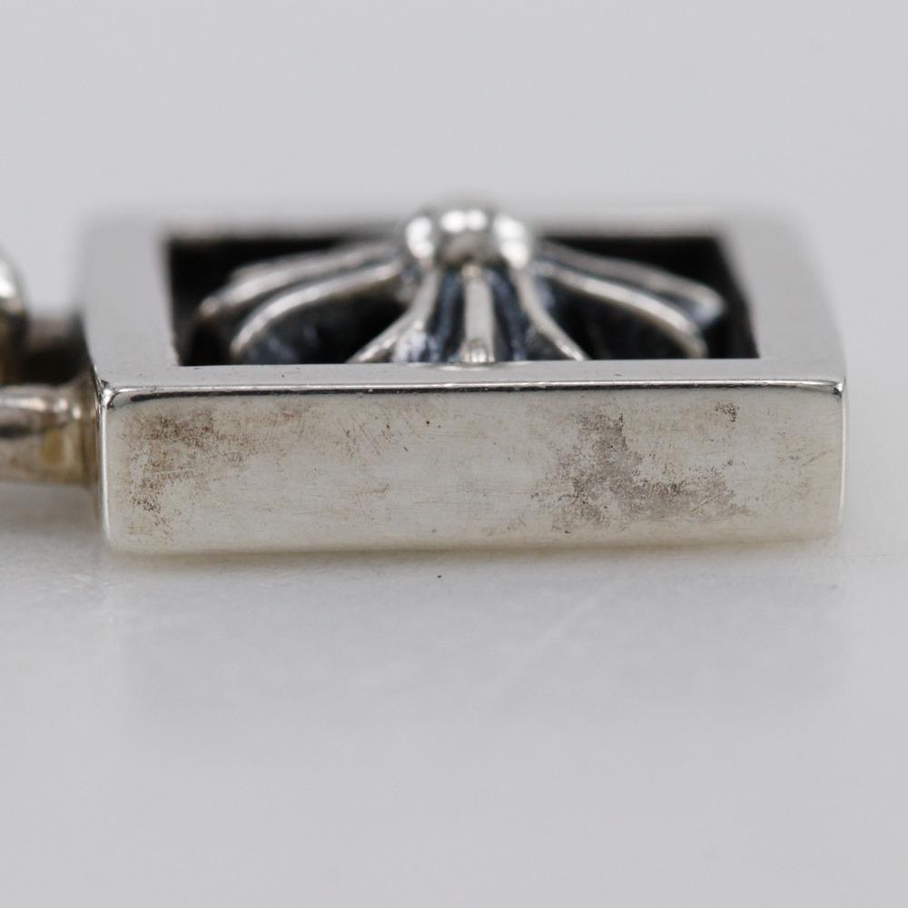 CHROME HEARTS FRAMED CH PLUS Necklace Framed CH Plus Silver925 11.0g unisex Used