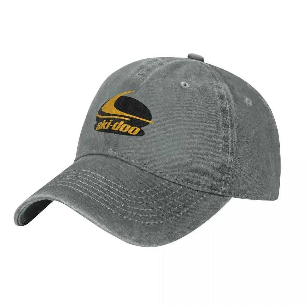 Vintage Ski Doo Baseballkappe Sanfte Unisex-Kappe Golf Luxus Unisex-Kappe Unisex-Hüte Damen
