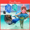 Máscara de Snorkel para Jóvenes de Cara Completa Con Innovador Sistema Antifugas Equipo de Snorkel 180 Panorámico Con Soporte Extraíble para Cámara