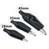 Metal Alligator Test Clips G98 Electrical Crocodile Clamps Red Black Insulated Cover for Car Battery Circuit Testing Tool