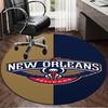 Orleans Pelicans Rebrand Round Mat, Anti-slip Circle Carpet Chair Rug For livingroom,Bedroom, Doormat Home Decor Gift Christmas Gifts
