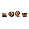 4Pcs Guitar Knobs Volume Tone Control Guitar Knobs Top Hat Knobs 6mm Shaft Hole
