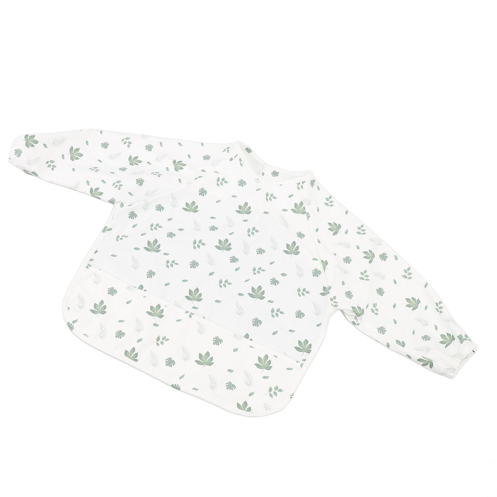 

Детский слюнявчик портативный с длинным рукавом водостойкий мягкий слюнявчик для малышей 18-36 месяцев PUZY006