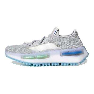 NMD_S1 Grau Klarem Himmel Herren Sneaker Hell-Einfarbig-Grau Kristallweiß HQ4435