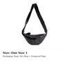 Lemaire Croissant Coated Cotton Croissant Bag Croissant Bag Shoulder Bag Small Unisex Black BG0003-LF1073-999