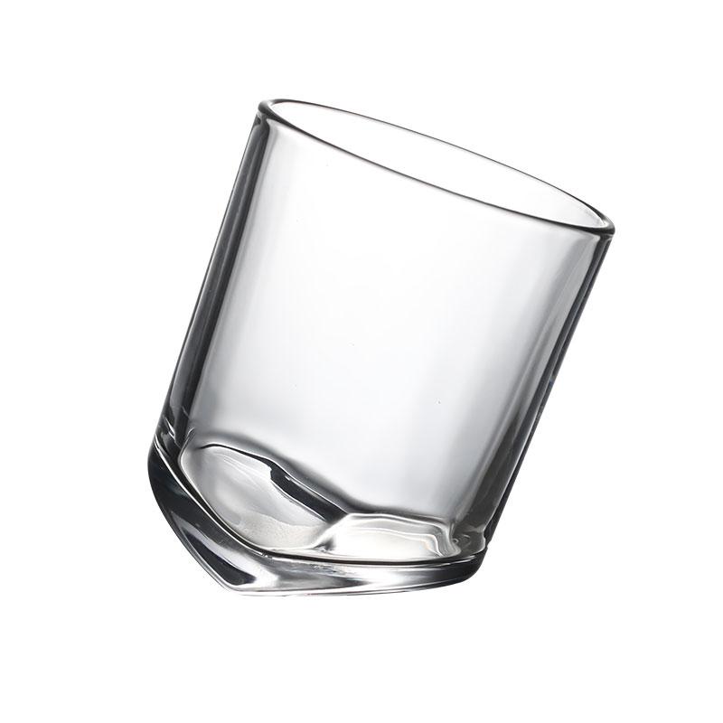 Leaning Tower Cup Vintage Ltalian-style Whiskey Glass Designer Creative Glass Retro Liquor Cup