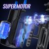 New 12cm Fully Automatic High-speed Male Masturbator 10 Telescopic 10 Gears Vaginal Masturbation Cup Male Training 72 Kinds of Stunts Sex Toys