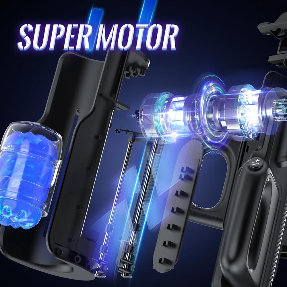 New 12cm Fully Automatic High-speed Male Masturbator 10 Telescopic 10 Gears Vaginal Masturbation Cup Male Training 72 Kinds of Stunts Sex Toys