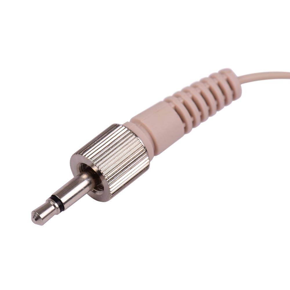 Lightweight Single Ear Hook Condenser Microphone Mic 3.5mm Plug for Smartphone DSLR Camera Camcorder Computer PC Laptop