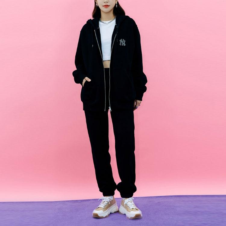 New MLB New York Yankees Sweatshirts Unisex Black 3ATRB0116-50BKS