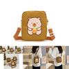 Adorable Cartoon Canvas Shoulder Bag For Kids Perfect For Everyday Use And Storage