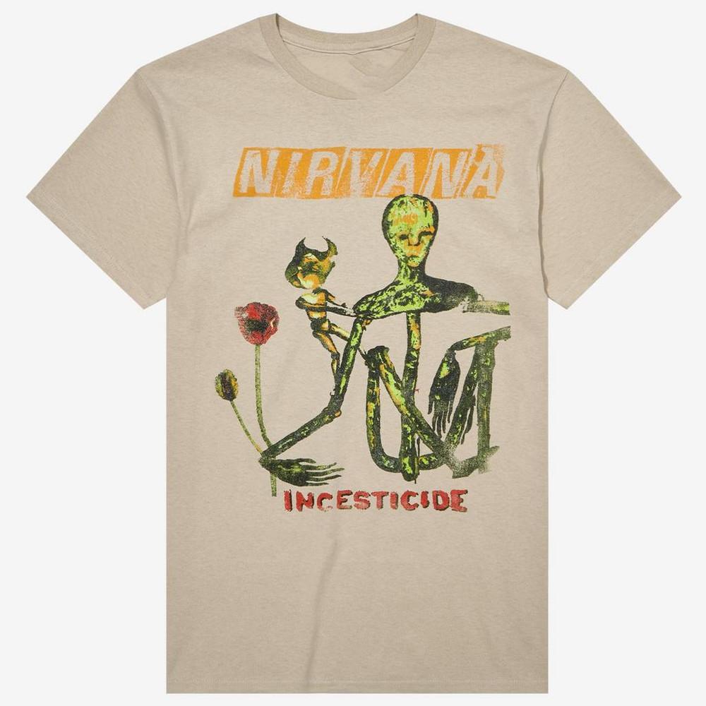 

Nirvana Incesticide T-shirt sand short sleeve All sizes JJ4811 XL