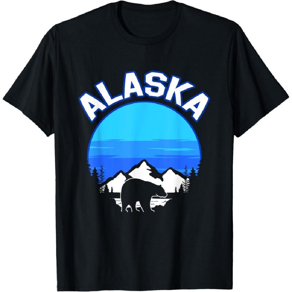 

Alaska Bear _ Alaskan Nature Mountains T-Shirt S