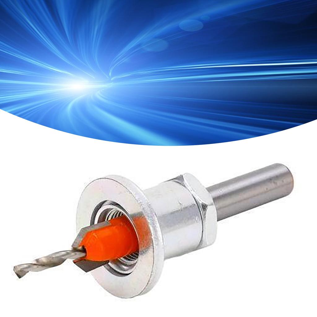 Wood Countersink Drill Bit 2.8mm Diameter 10mm Sink Hole Adjustable Depth Countersink Drill Bit for Wooodworking