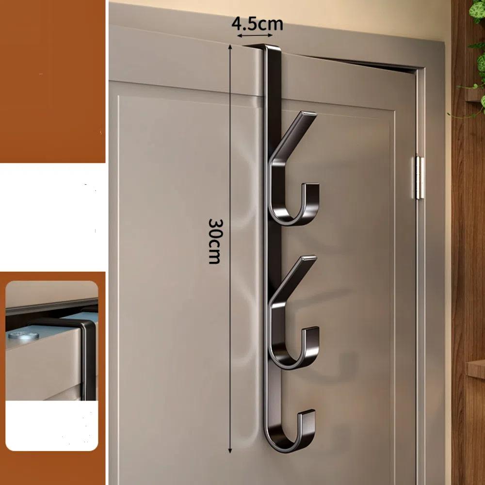 Door Back Type Door Hanging Hook Over The Door Handbag Storage Rack Quality Hat Coat Hanger  Home