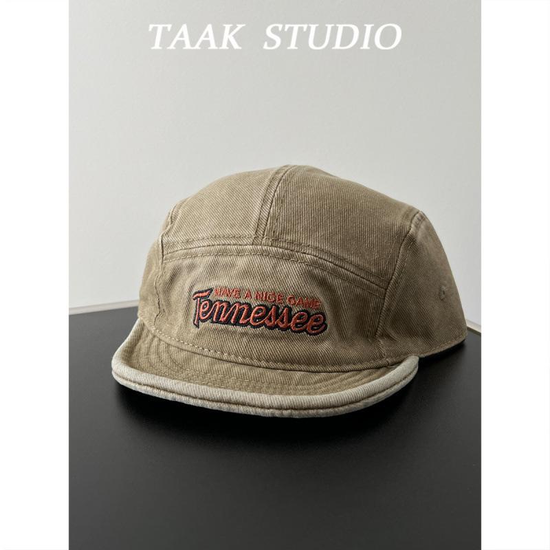 Baseball Cap Trendy Baseball Cap American Retro Ripped Baseball Cap Women Spring And Summer Washing