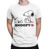 Casual Peanuts Snoopy Dancing T Shirt For Unisex Unisex Round Neck Short Sleeve Top Tee Cotton Summer Tops