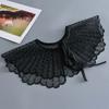 Women Lapel Fake Collar Vintage Top Neckwear Ties 2024 Shirt Collar